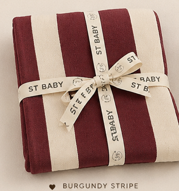 Striped Knit Blanket