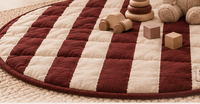 Striped Quilt Floor Mat