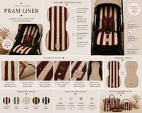 Reversible Pram Liner details